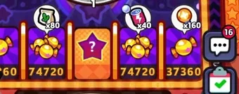 Hàng ô thưởng trên bàn pinball có túi phân bón x80